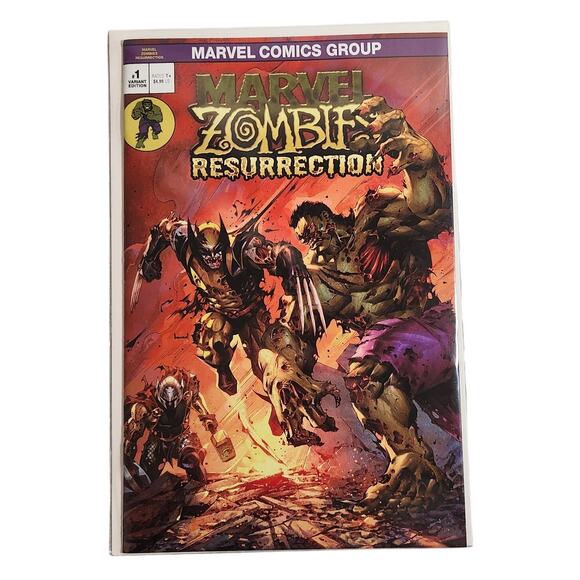 Marvel Zombies Resurrection #1 Trade Variant Kael Ngu NM - Picture 1 of 7